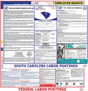 South Carolina and Federal Labor Law Poster