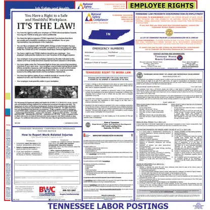 Tennessee and Federal Labor Law Poster