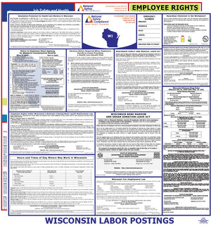 Wisconsin and Federal Labor Law Poster