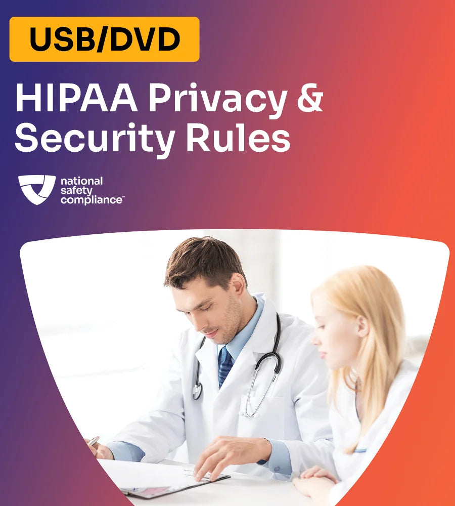 HIPAA Privacy and Security Rules USB/DVD