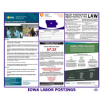 Iowa Labor Law Poster English