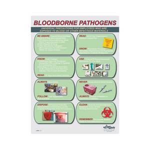 Bloodborne Pathogens Information Poster