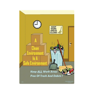 A Clean Environment Safety Poster