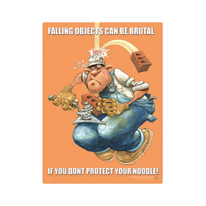 Falling Objects Safety Poster