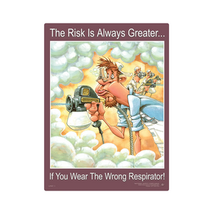 Respirator is Greater Safety Poster