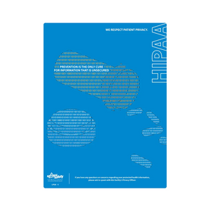 HIPAA Respect Patient Privacy Safety Poster