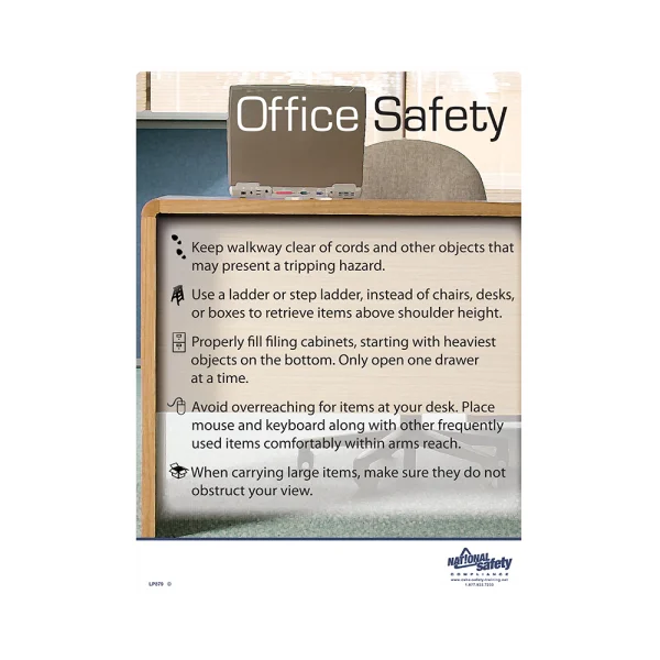 Office Safety Informational Poster