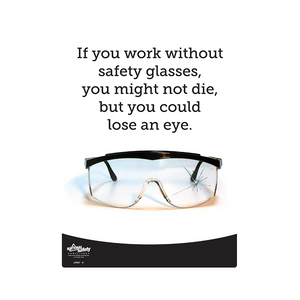 Safety Glasses Poster
