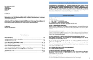 Confined Space in Construction - Student Supplement (pkg of 10)