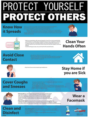 BBP Protect Yourself Protect Others Safety Poster