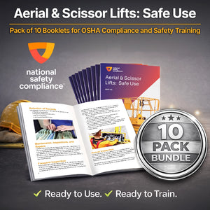 Aerial and Scissor Lifts:MEWP Safe Use Training Booklets (pkg of 10)