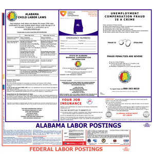 Alabama State Labor Law Poster
