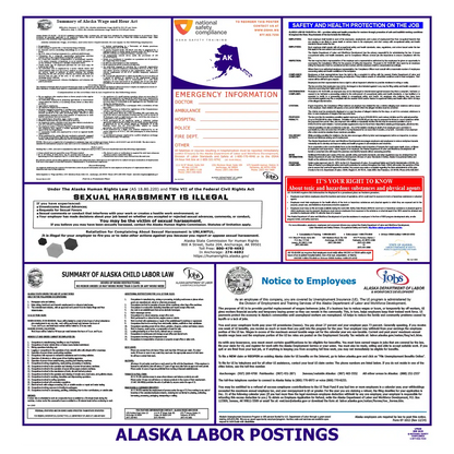 Alaska State Labor Law Poster