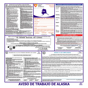 Alaska State Labor Law Poster Spanish