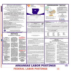 Arkansas & Federal Labor Law Poster English