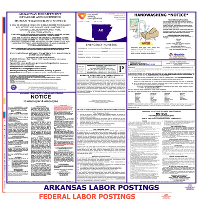 Arkansas and Federal Labor Law Poster
