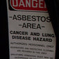 Asbestos Safety Streaming Danger Sign