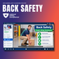 Back Safety training video tablet mockup