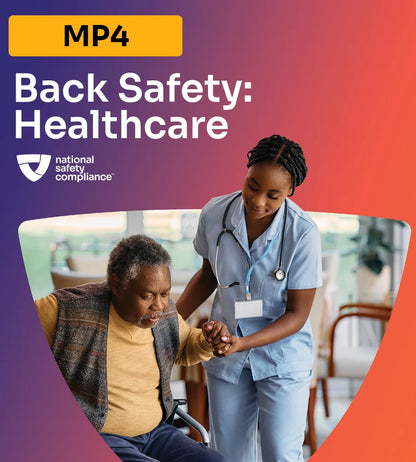 Back Safety: Healthcare MP4 (English & Spanish)
