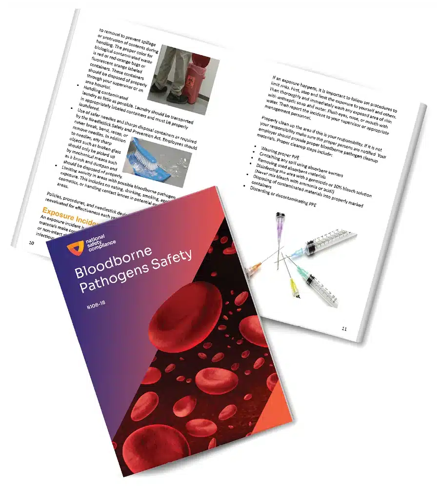 Pathogen Booklets Project Bloodborne Pathogens Training Booklets (pkg of 10)