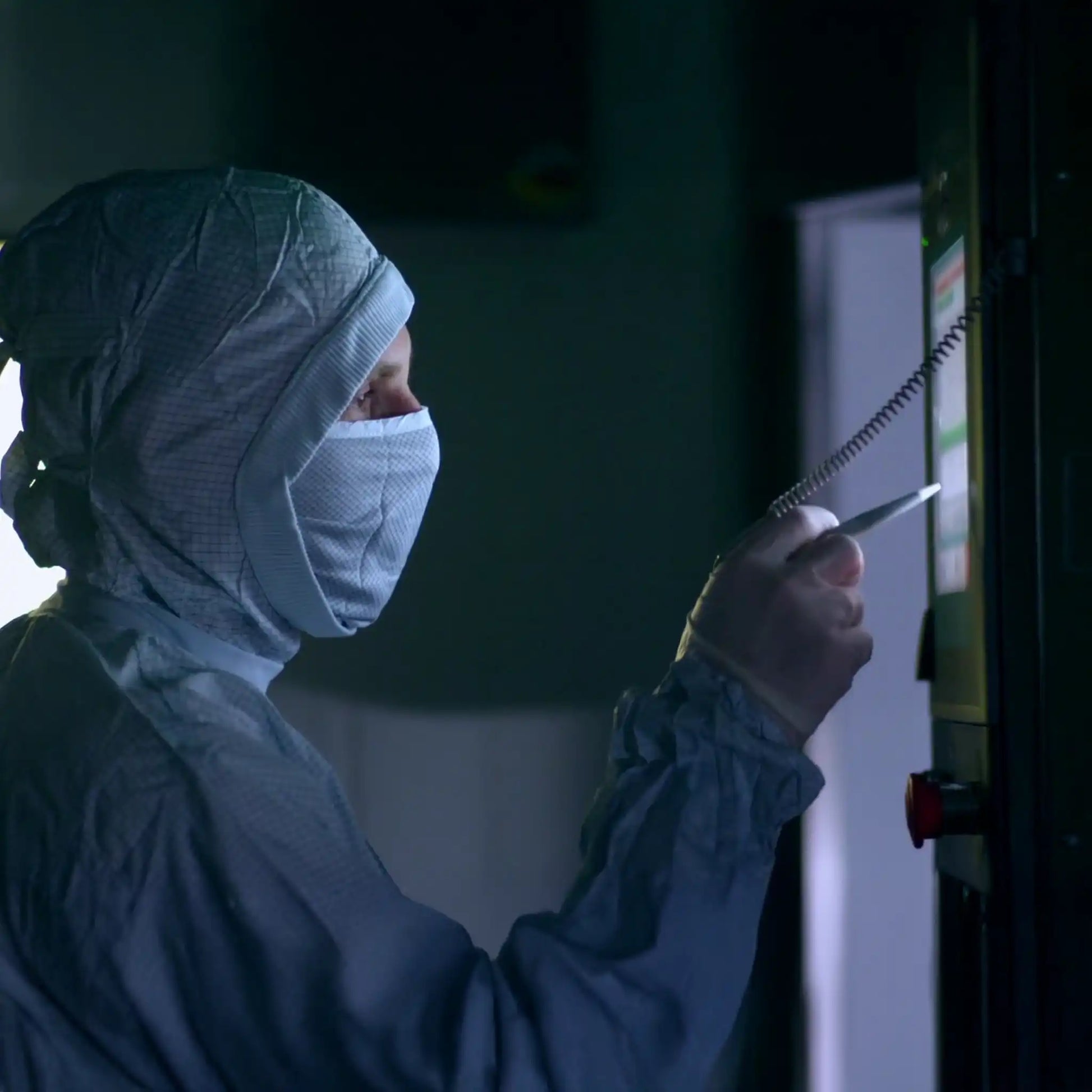 Bloodborne Pathogens Safety Streaming Doctor Looking at Screen