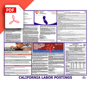 California Labor Law Poster PDF Download