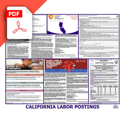 California Labor Law Poster PDF Download