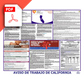 California Spanish Poster PDF Download