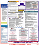 Colorado & Federal Labor Law Poster English