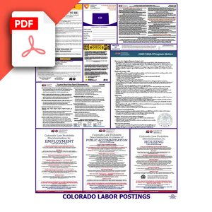 Colorado Labor Law Poster PDF Download