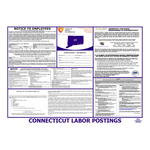 Connecticut Labor Law Poster English