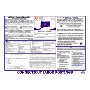 Connecticut Labor Law Poster English