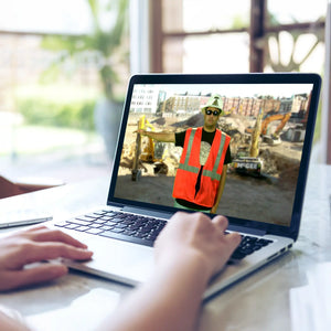 Crane Safety Hand Signals MP4 Laptop