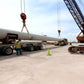 Crane Safety Rigging Streaming Crane Carrying Pipe