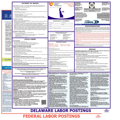 Delaware and Federal Labor Law Posters