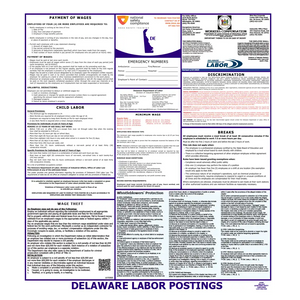 Delaware Labor Law Poster