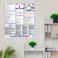 Delaware Labor Law Poster on a Wall