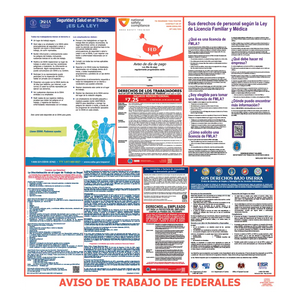 Federal Labor Law Poster in Spanish