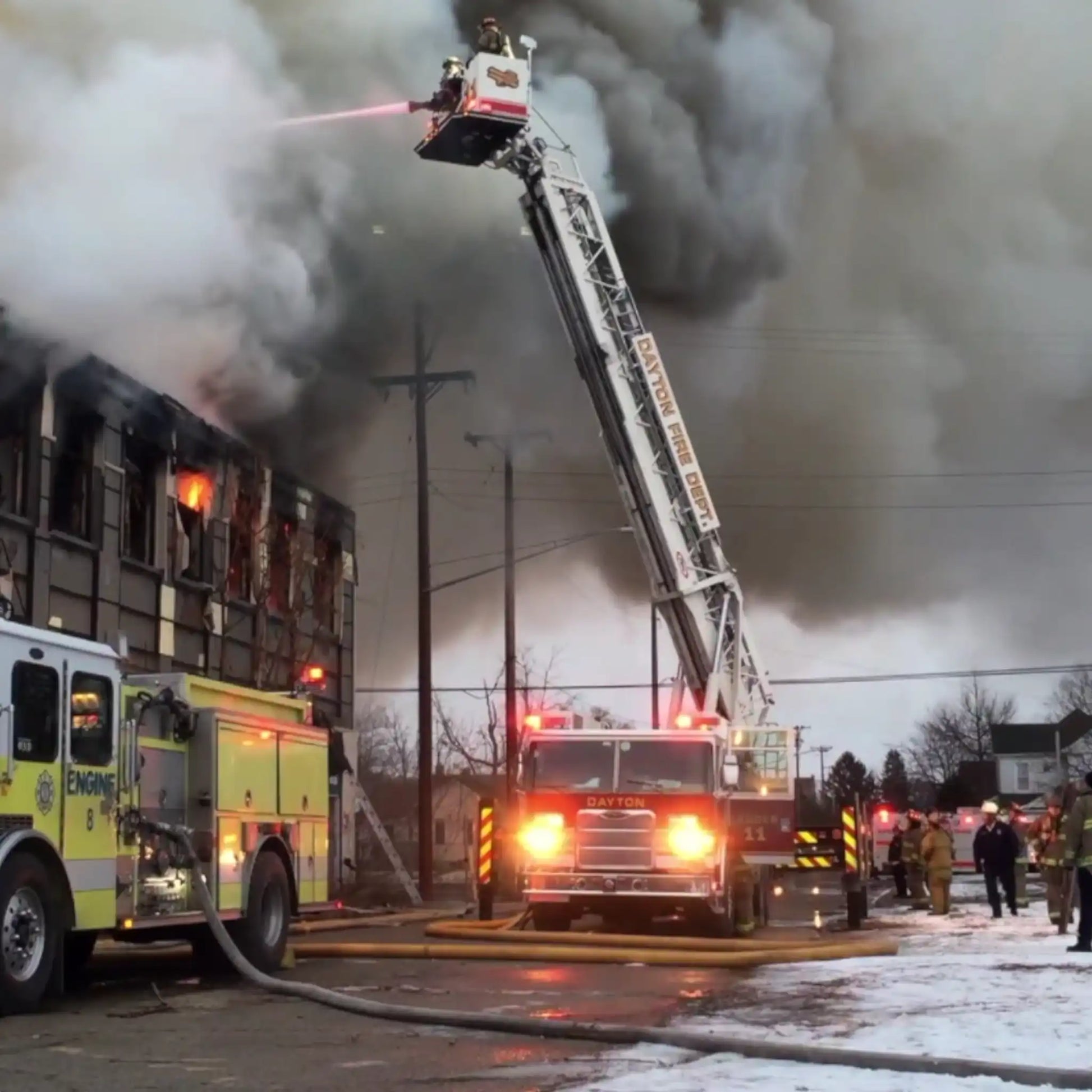 Fire Safety Streaming Fire Fighters