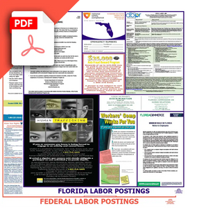 Florida & Federal Labor Law Posters PDF Downloads