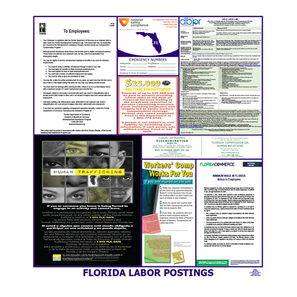 Florida Labor Law Poster English