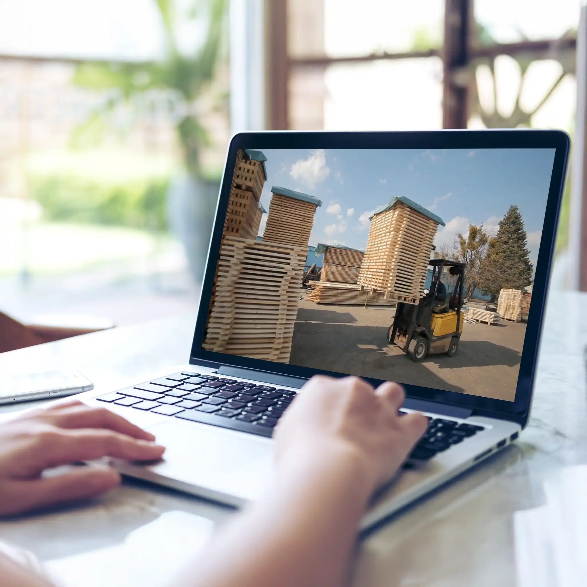 Forklift Safety: Construction MP4 Laptop