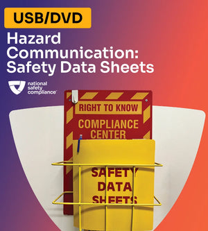 Hazcom Safety Data Sheets USB/DVD
