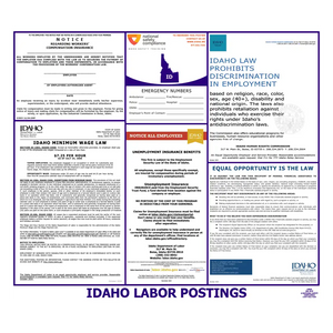 Idaho Labor Law Poster