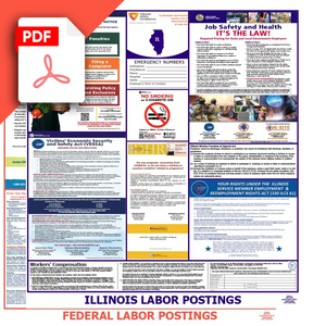 Illinois & Federal Labor Law Poster PDF Download
