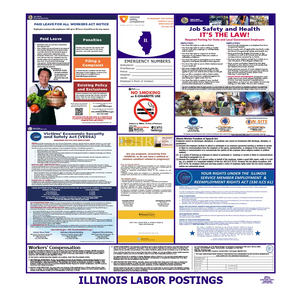 Illinois Labor Law Poster English
