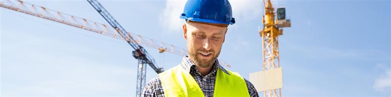 Construction workers on jobsite