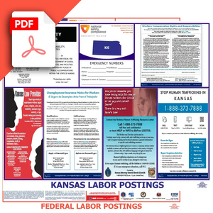 Kansas & Federal Labor Law Posters PDF Downloads