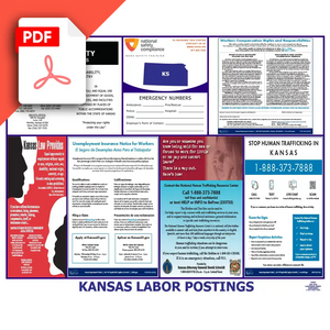 Kansas Labor Law Poster PDF Download