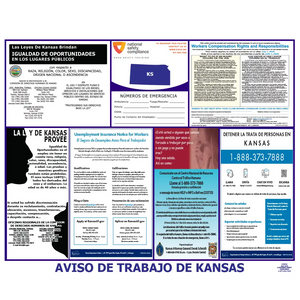 Kansas Labor Law Poster Spanish